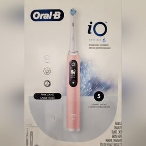 iO Series 6 Electric Toothbrush, Pink Sand